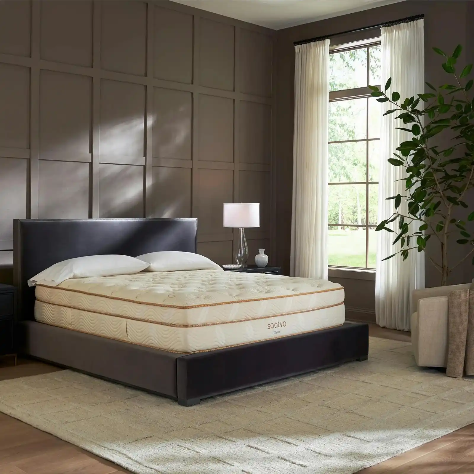 Zenhaven® natural latex mattress with two comfort options