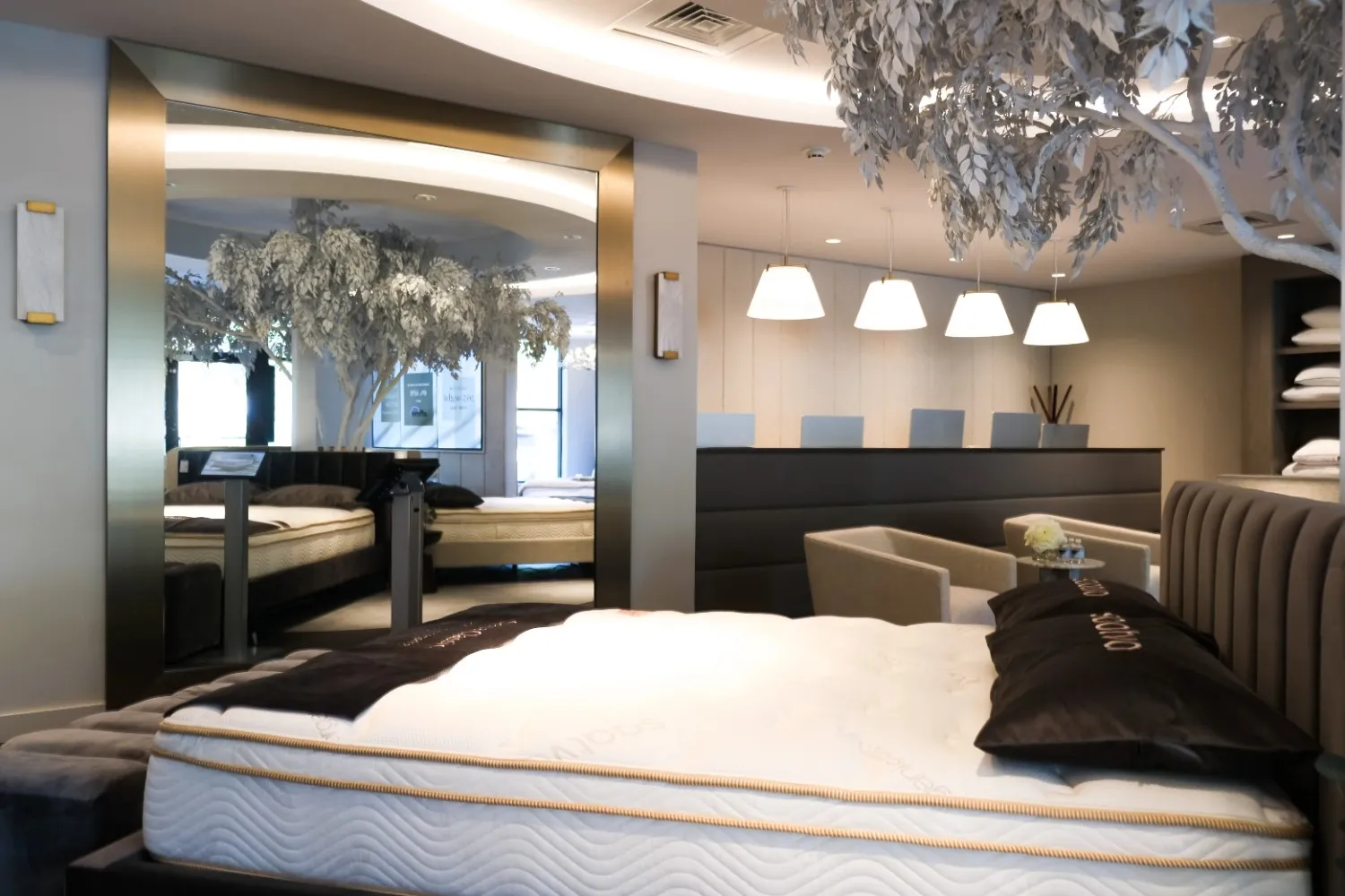 Zenhaven® latex mattress creating a peaceful and inviting bedroom retreat
